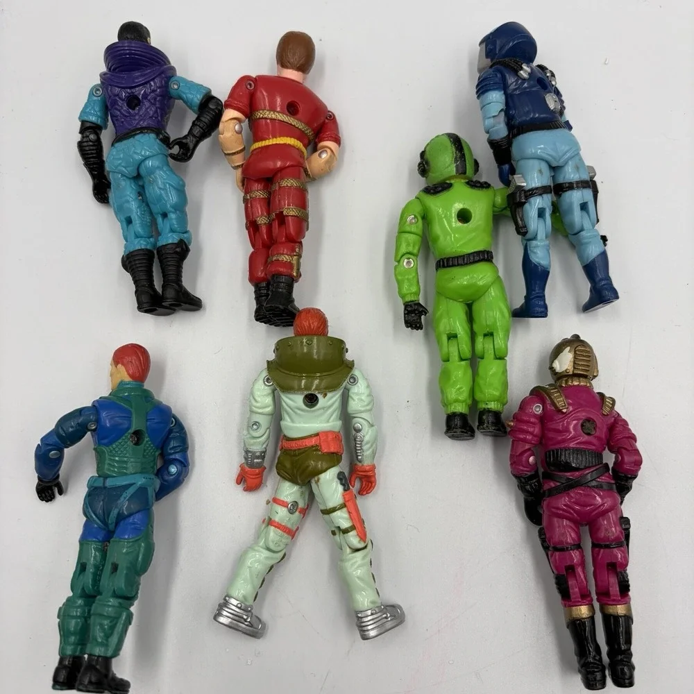 Vintage G.I. Joe Star‎ Brigade Lot PREDACON Cobra Commander Payload Black Star